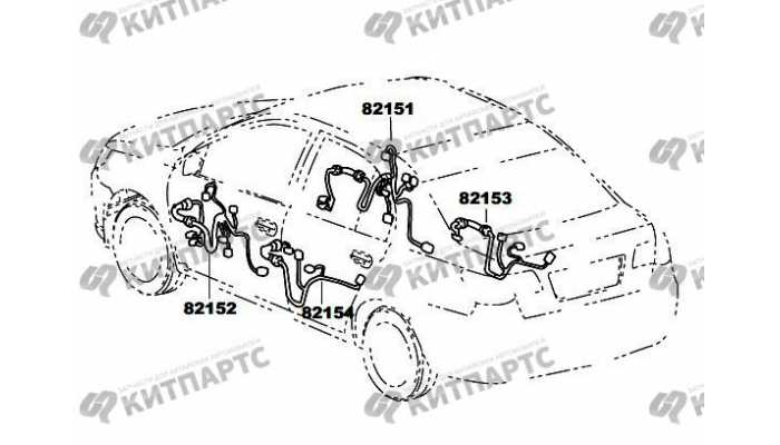 Жгут проводов двери (седан) FAW Vita