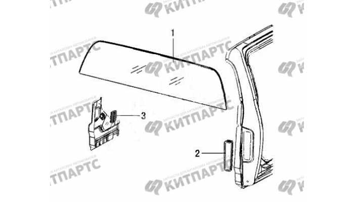 Стекло кабины Great Wall Wingle